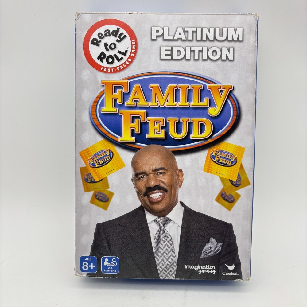 Family Feud Platinum Edition Ready to Roll COMPLETE Cardinal 2018 Party TV Show